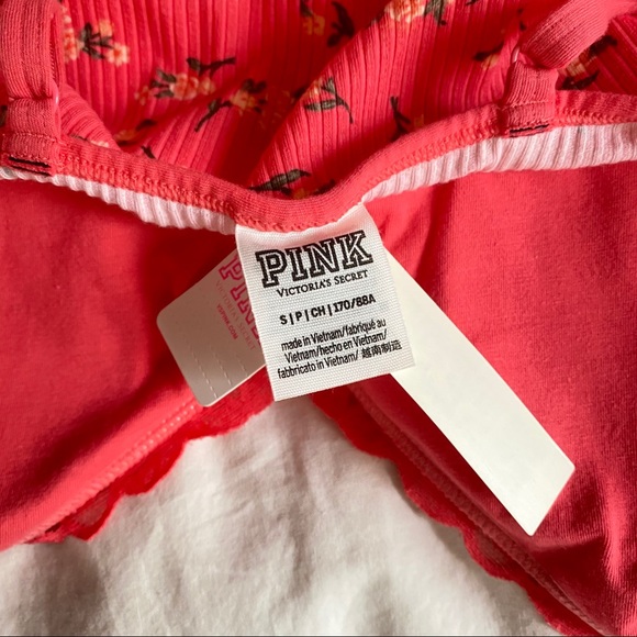 VS PINK Floral Cami Bodysuit - Picture 7 of 7